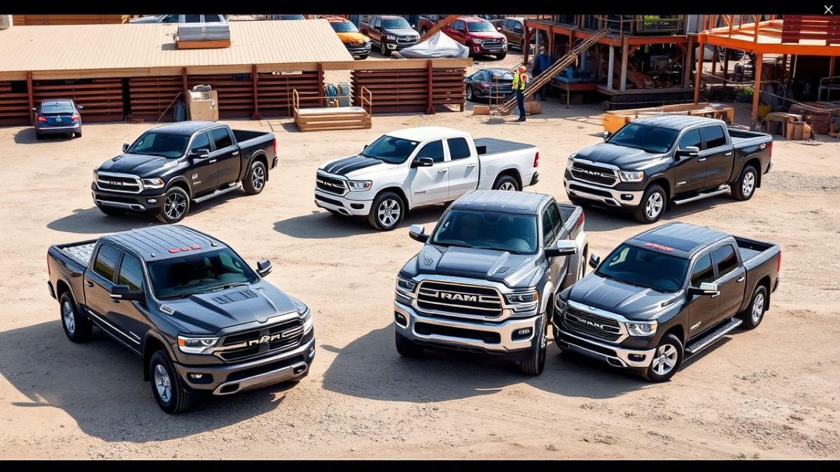 Best Work Trucks for Contractors