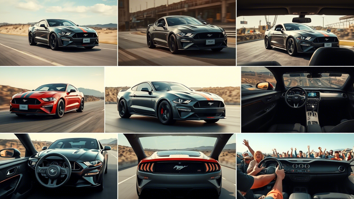 The Ford Mustang A Legendary Sports Car Through the Ages