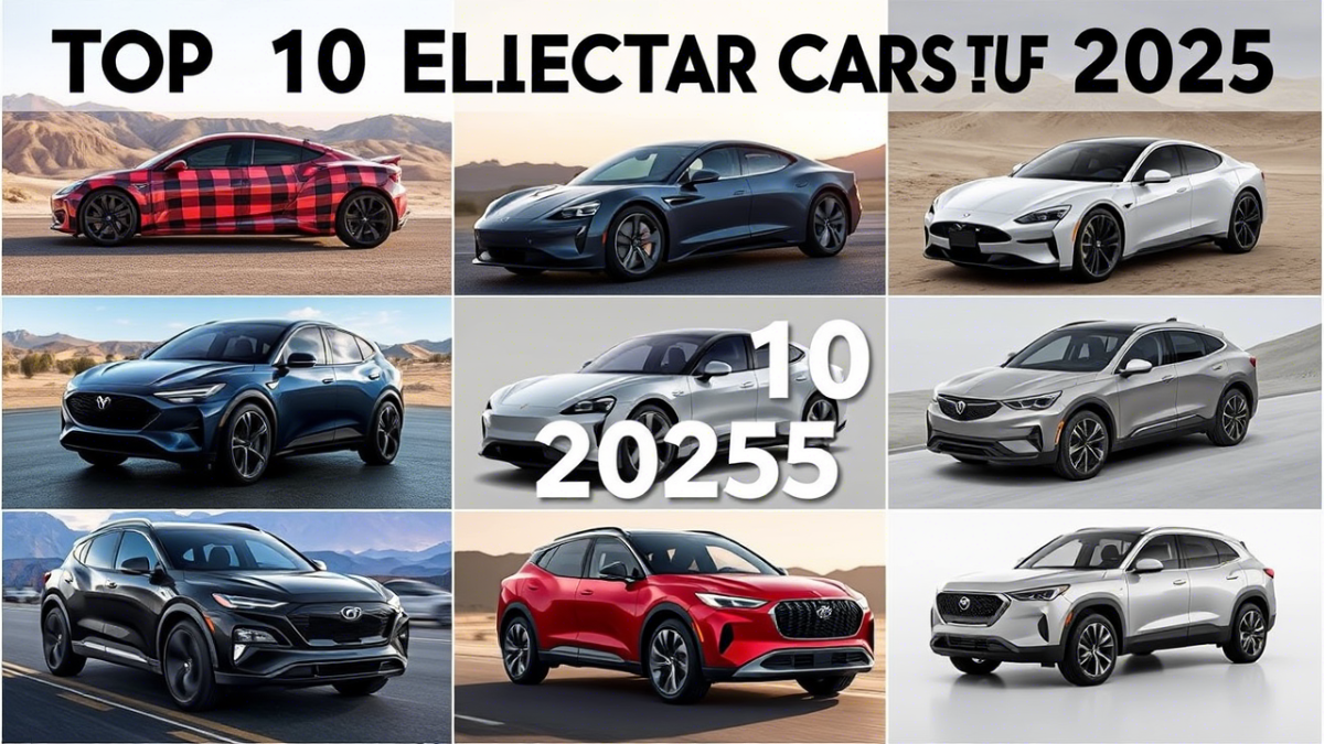 Top 10 Electric Cars for 2025 The Future of Sustainable Driving