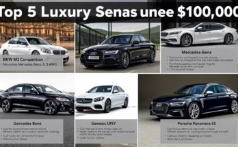 Top 5 Luxury Sedans Under $100,000 A Comprehensive Guide
